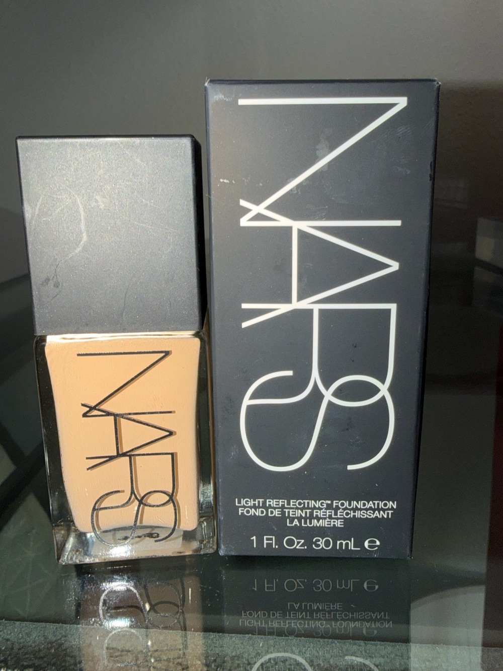 NARS Light Reflecting Advanced Skincare Foundation in shade Vienna (L4.5).